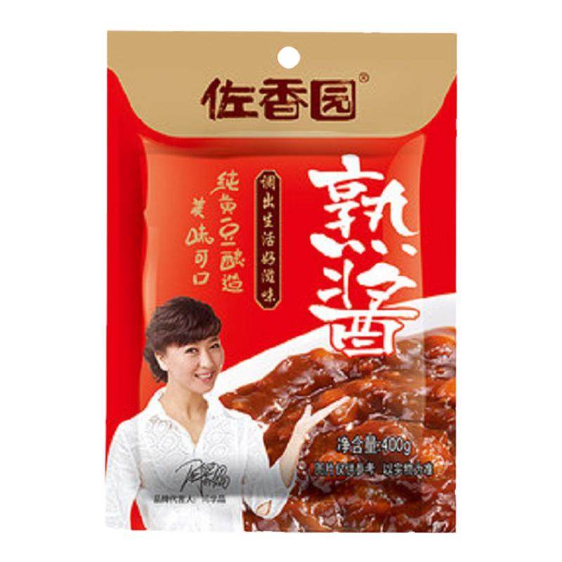 东北特产佐香园大酱400g*4黄豆酱