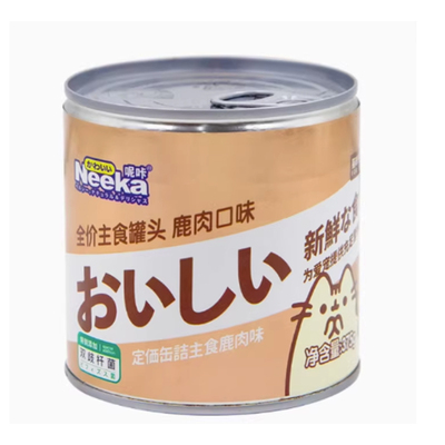 呢咔全阶段猫罐头猫咪狗狗大份主食罐鹿肉增肥湿粮猫罐头大罐375g