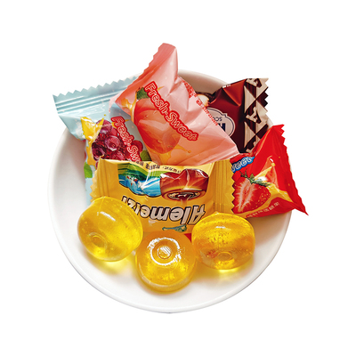 江源于福记硬质糖果散装混合图案