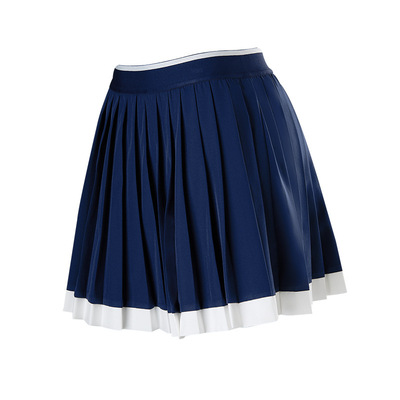 夏季运动网球裙女假俩件百褶裙