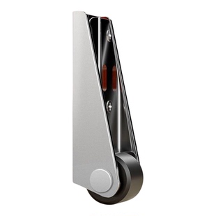 门下垂变形矫正底托支撑轮不锈钢竖定向滑轮防木门下坠抬起提门器