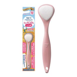 W-1儿童款便携软毛舌苔刷进口舌苔清洁器刮舌头神器除口臭刮舌板