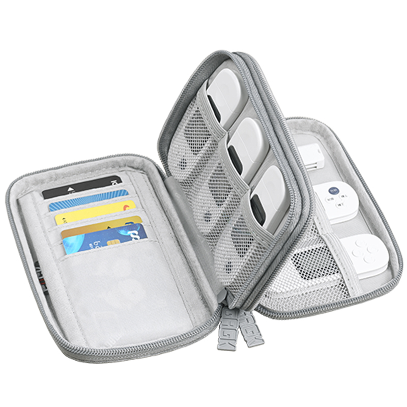 GAGK网银u盾收纳包u盘收纳包出纳u盾手机银行ukey密码器大容量多层u盾u盘整理袋收纳盒神器