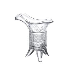 创意仿古酒樽玻璃白酒杯小号分酒器古代帝王爵杯家用个性烈酒杯