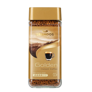 德国格兰特经典古德咖啡罐装速溶特浓黑咖啡粉Grandos Coff
