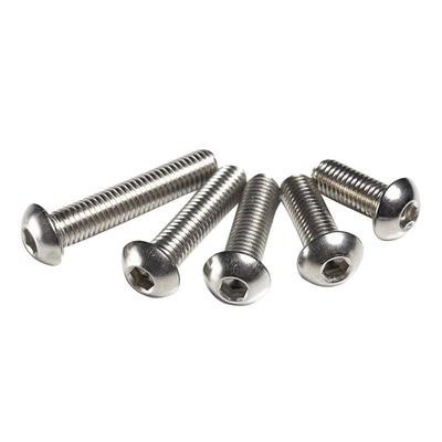 304不锈钢盘头半圆杯内六角螺栓
