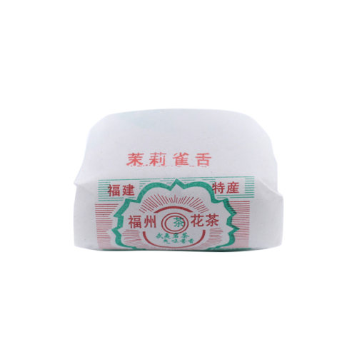 昔物所 雀舌茉莉花茶 烘青绿茶叶50g浓香型 良友茶庄传统纸包