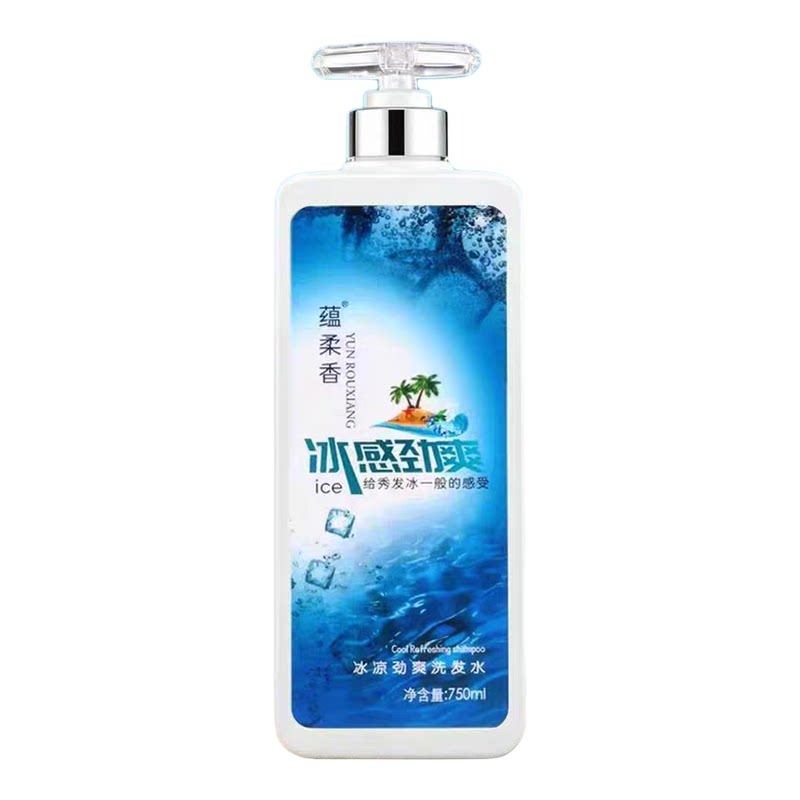 蕴柔香冰凉劲爽洗发水750ml