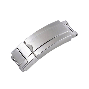 代用劳力士原装表扣配件迪通拿游艇黑绿水鬼橡胶表带双保险折叠扣