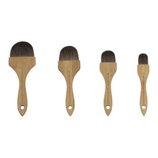 韩国Artsecret专业画笔350FB半圆毛刷木柄动物毛混合艺术刷水彩画