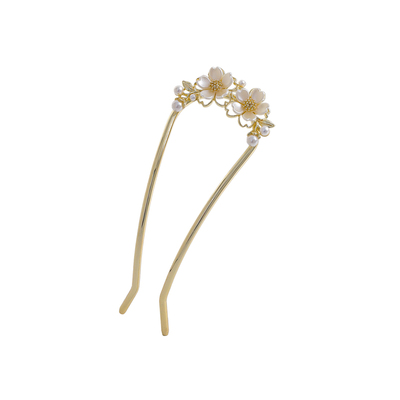 古风莜丽丝合金新中式发簪轻奢