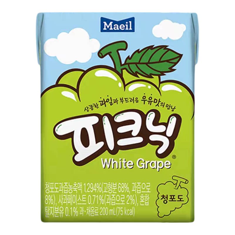 朴彩英同款每日必口利苹果葡萄汁