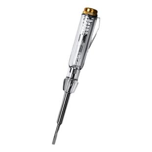 得力工具测电笔一字螺丝刀电工测断线漏电试电笔感应电笔家用数显