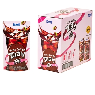 Maeil每日picnic进口美式即饮咖啡袋装0糖0双脂低卡FIT燃黑咖啡