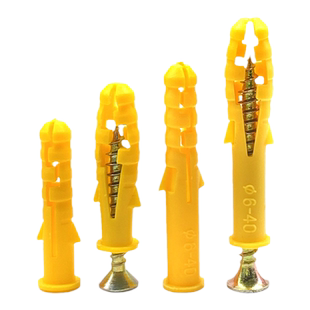 加长国标小黄鱼塑料膨胀管不锈钢胀胶塞隔温板门窗膨胀螺丝锚固钉