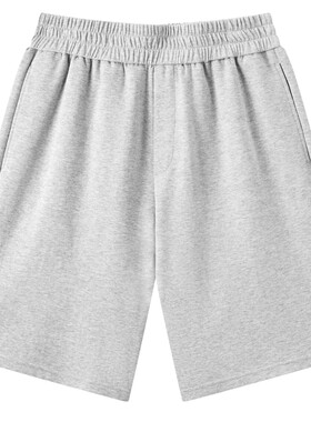 gxgjeans男装 多色基础纯色宽松简约休闲男裤短裤男生 26夏新品