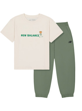 Newbalance童装夏季新品运动套装