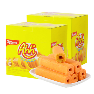 丽芝士奶酪玉米棒160g纳宝帝奶酪威化雅嘉印尼进口芝士膨化零食