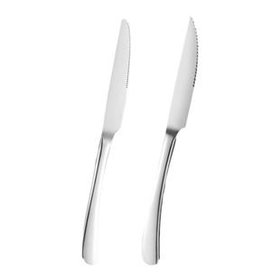 牛排餐具刀叉勺三件套304不锈钢家用西餐法式高级切扒牛排刀套装