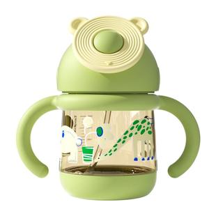 taoqibaby宝宝学饮杯PPSU婴儿水杯鸭嘴6个月喝水喝奶儿童吸管奶瓶