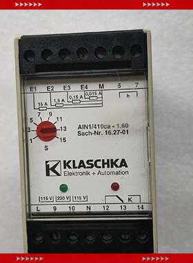 【问价】德国KLASCHKA控制器AIN1410CA1.60