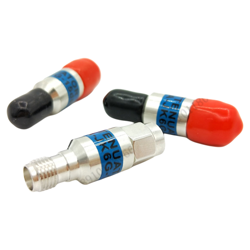 SMA衰减器DC-6G 1 3 5 6 10 15 20 30dB射频同轴固定衰减器SMA-JK