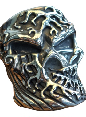 铁头的店 925银 STARLINGEARA 斯特林 海浪隐匿者戒指