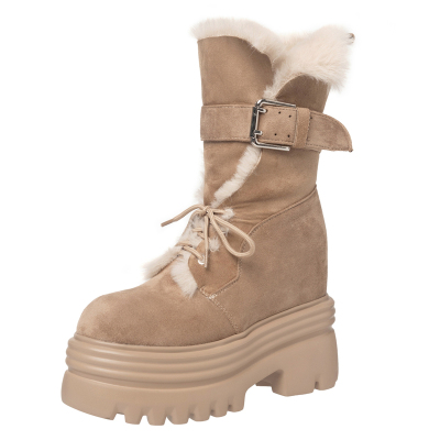 孟行雪地靴冬季休闲百搭保暖御寒