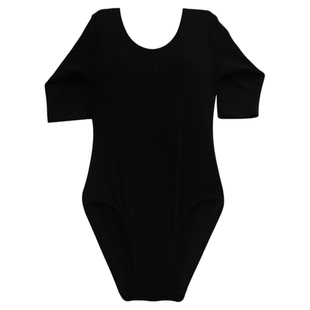 2025年新款形体训练服夏季练功衣美背显气质导师服模特走秀冰丝料