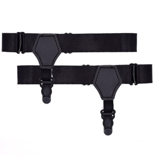 cos夏尔男士性感袜夹长袜防滑腿环吊袜带小腿双夹朋克腿圈女日系