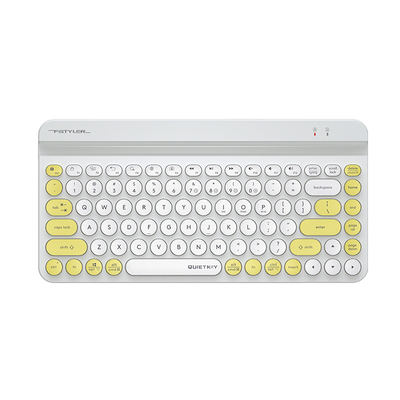 双飞燕蓝牙多模无线键盘充电静音