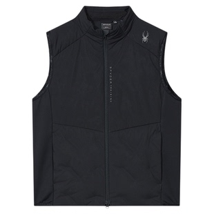 SPYDER蜘蛛秋冬男子TRAINING鹅绒背心保暖羽绒马甲23CF237M