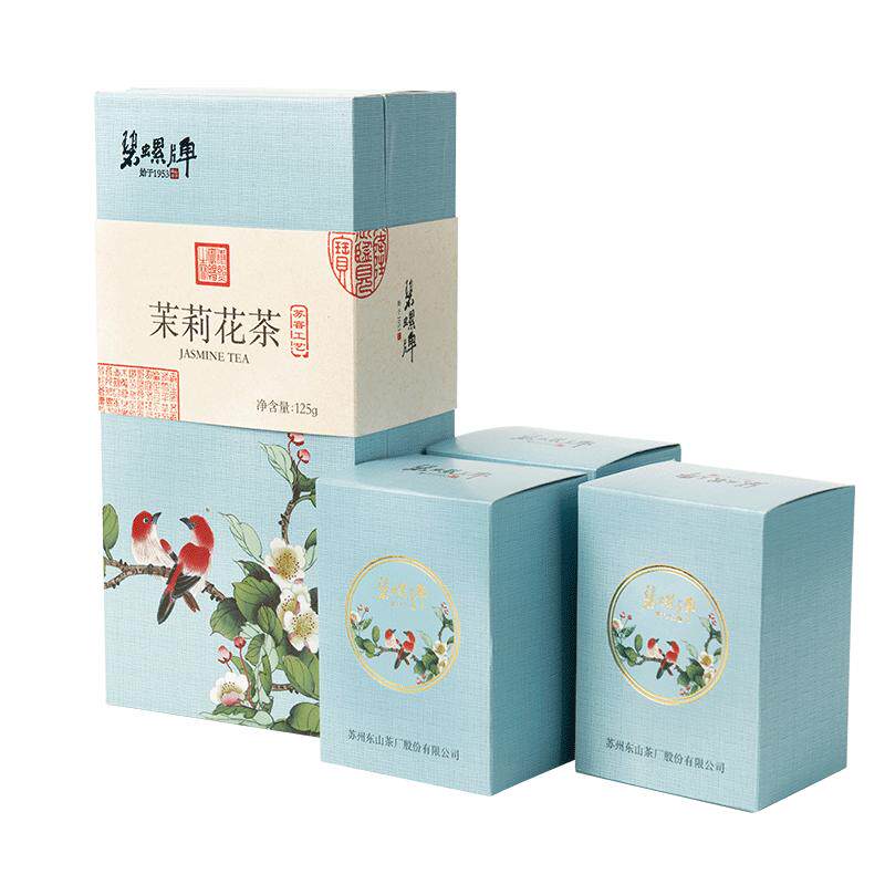碧螺茉莉花茶东山茶厂特级礼盒装