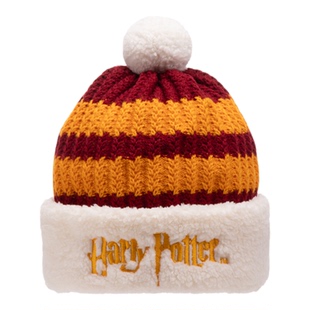 哈利波特帽子针织周边格兰芬多斯莱特林保暖徽章字母帽圣诞礼物