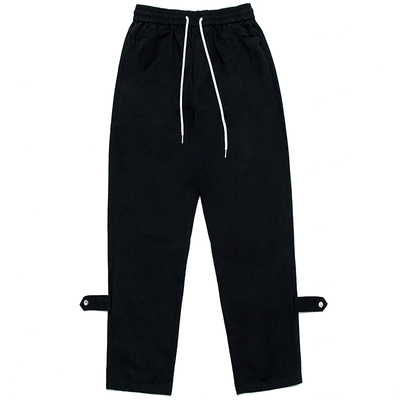 烦恼的octopusl滑板排扣基础长裤