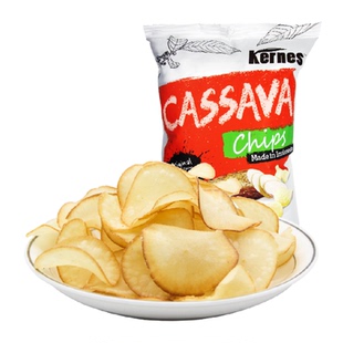 印尼进口  Kernes克恩兹原味木薯片进口薯片膨化