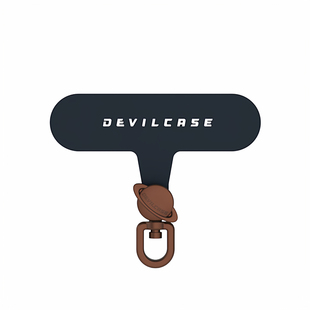 台湾DEVILCASE夹片挂绳可旋式垫片薄斜跨背带吊饰防丢手机壳挂件