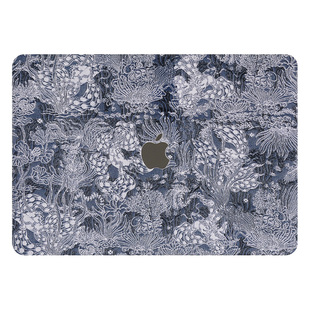 新款刺绣纹理保护套适用苹果电脑macbookpro保护壳macbook16寸笔记本air15 pro14寸13外壳pro保护套M5M4M3