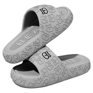 男士防臭拖鞋男式夏季外穿2025新款室内家居防滑厚底踩屎感凉拖鞋