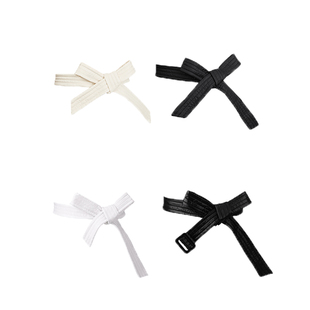 黑色羽绒服专用打结腰带软布女款配件棉服收腰中长款装饰系带腰封