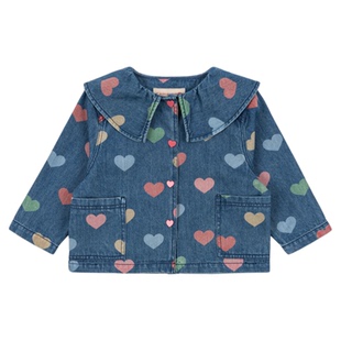 3件5折 Little丹麦Konges Slojd FW25儿童牛仔外套夹克长裤背带裙