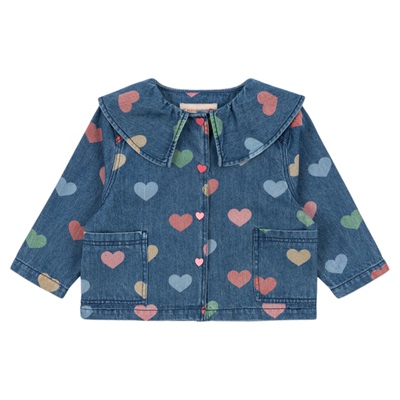 3件5折 Little丹麦Konges Slojd FW25儿童牛仔外套夹克长裤背带裙