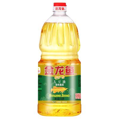 精炼一级大豆油金龙鱼非转1.8L