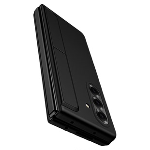 适用三星zfold7带笔槽手机壳2025新款可拆卸支架galaxy z fold6保护套镜头保护高级肤感轻奢商务fold5/4外壳