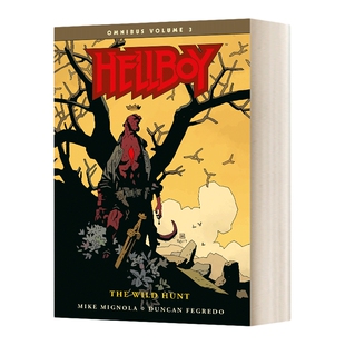 英文原版 Hellboy Omnibus Volume 3 The Wild Hunt 地狱男爵3 盗猎 Hellboy Omnibus the Wild Hunt 英文版 进口英语原版书籍