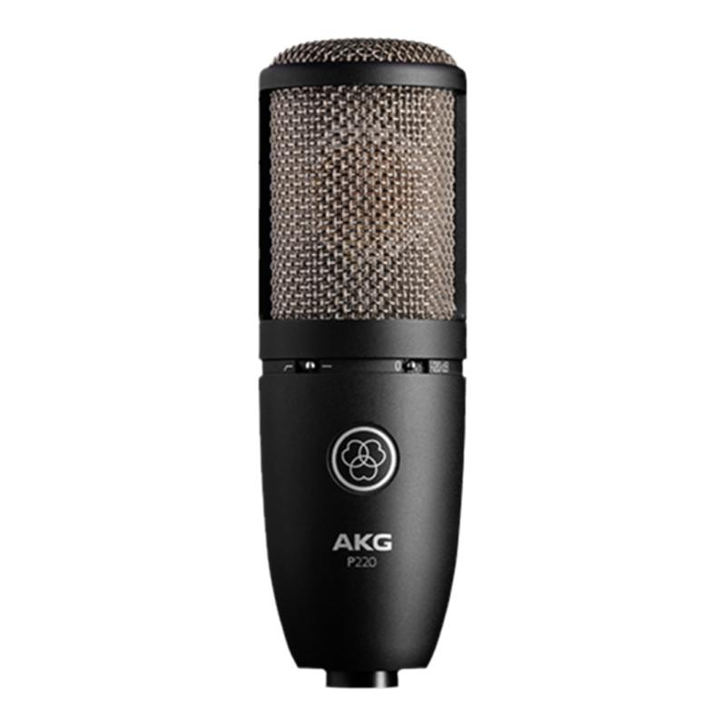 爱科技/AKGP120P220P420电容麦克风直播有声录音声卡套装网红话筒