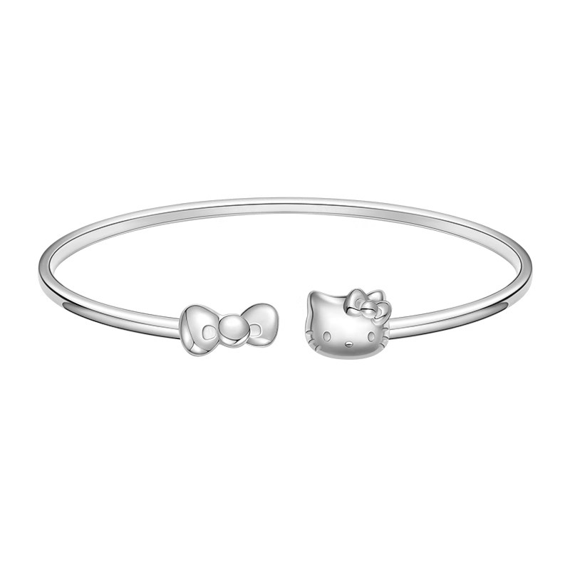 HelloKitty999纯银足银儿童手镯