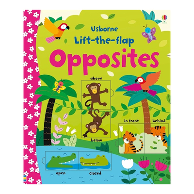 【现货】Opposites正反面 英文原版儿童翻翻书 亲子读物