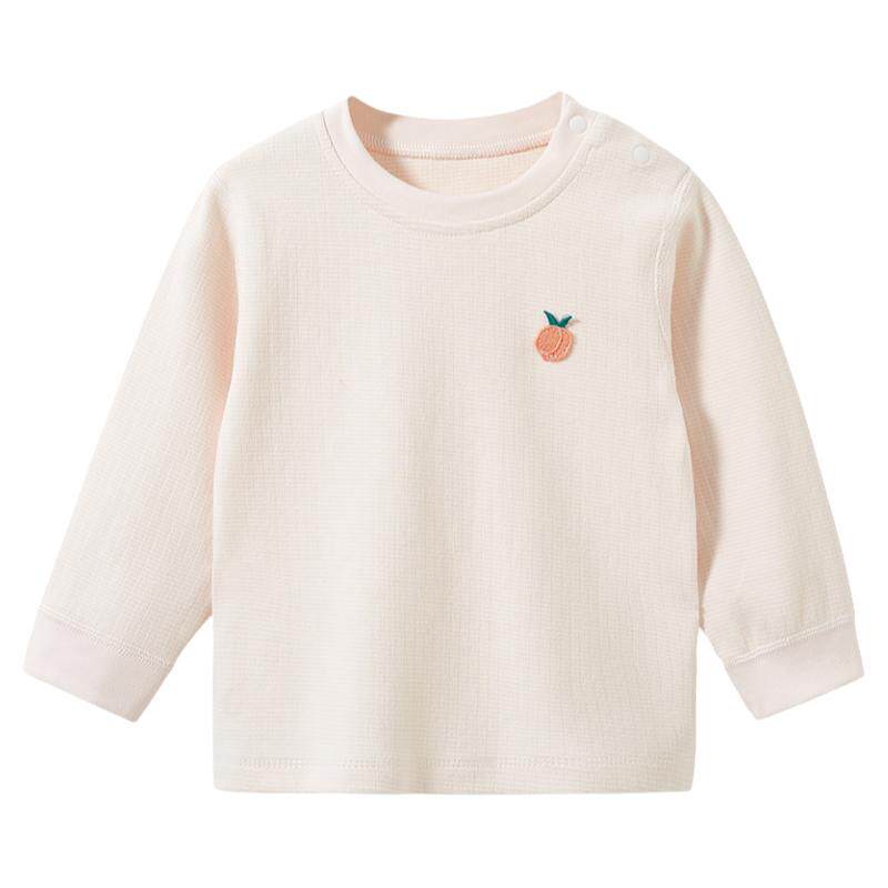 婴儿上衣春秋冬儿童保暖衣服男女童幼儿贴身打底睡衣宝宝秋衣内衣