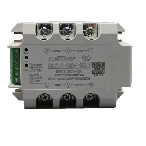 4-20mA全隔离交流调压模块三相调功scr25A40A6080A可控硅移相调压
